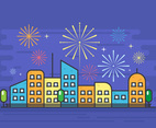 FireWorks Background
