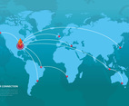 Ethereum Network and Connection Illustration