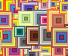 Colorful Squares Pattern