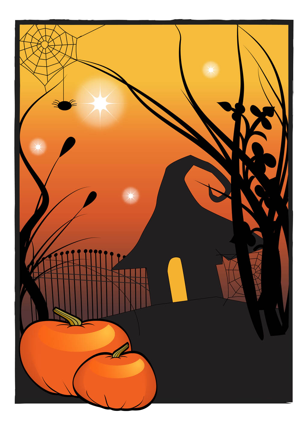 Halloween House Poster