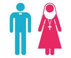 Priest And Nun Icons