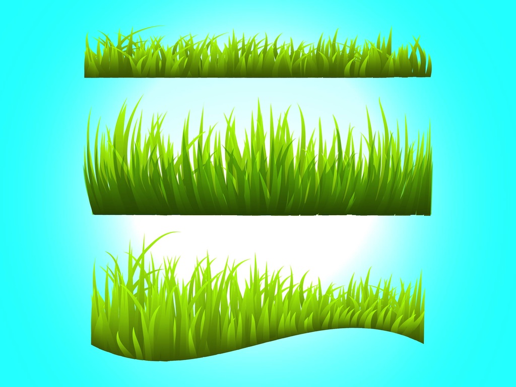 Grass Stems Vectors