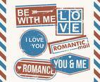 Vintage Wedding Stamp