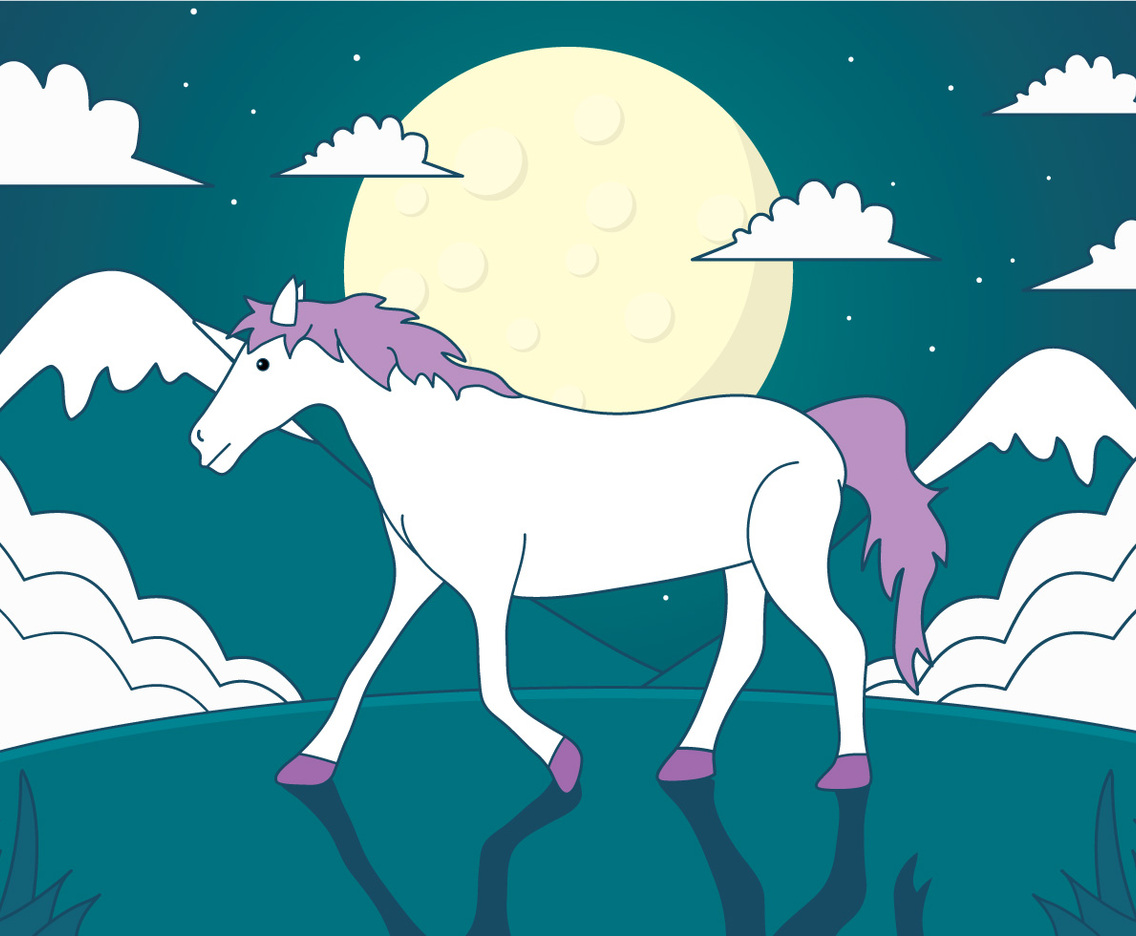Unicorn vector