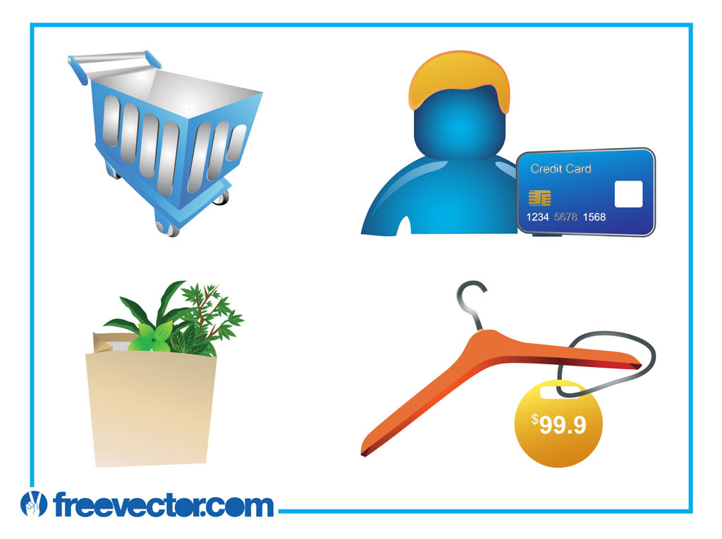 Shopping Graphics Set