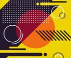 Abstract Memphis Background