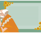 Ugadi Greeting Card Vector