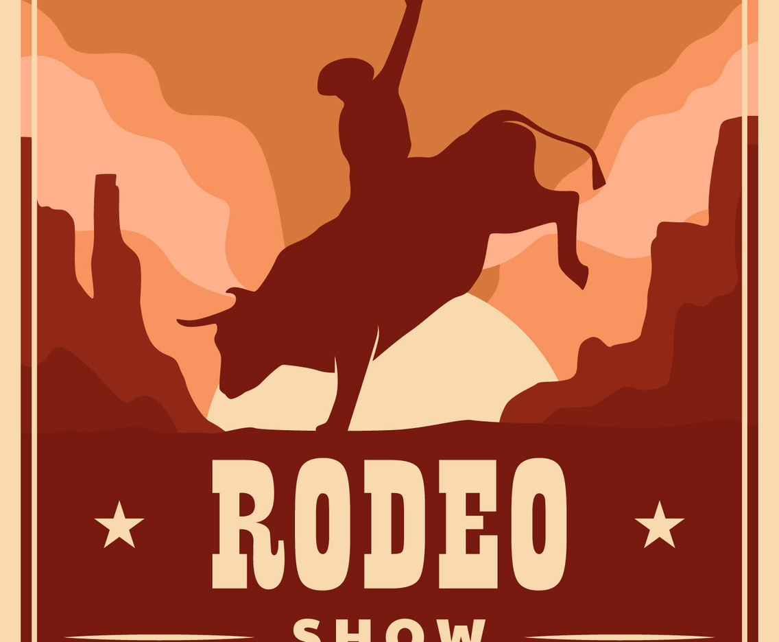 Rodeo Flyer template