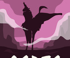 Horse Rodeo Flyer