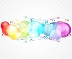 Rainbow Color Bubbles