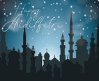 Aidilfitri Illustration