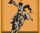 Horse Rodeo Flyer