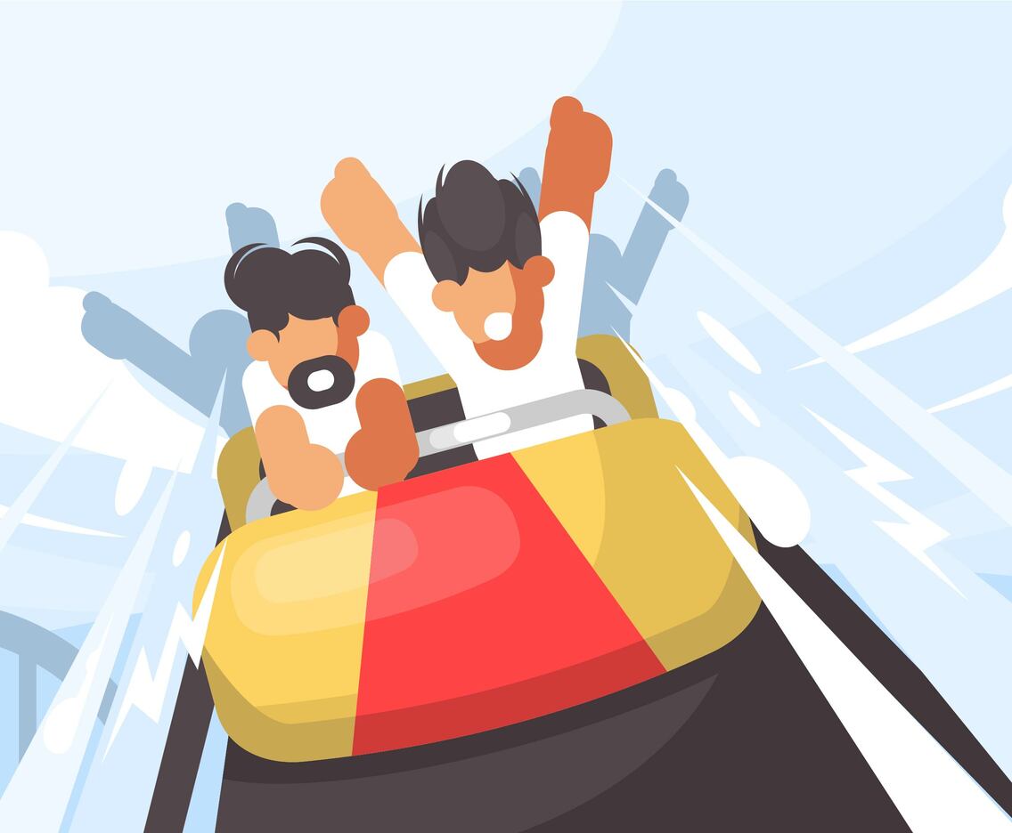 Rollercoaster Illustration