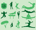 Sports Vector Silhouettes