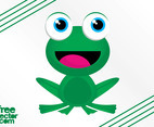 Happy Frog Character