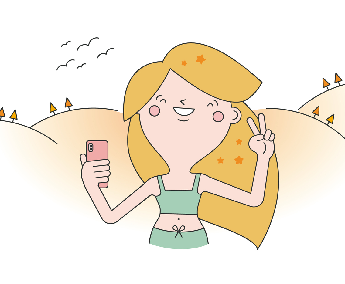 Selfie Vector
