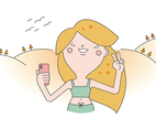 Selfie Vector