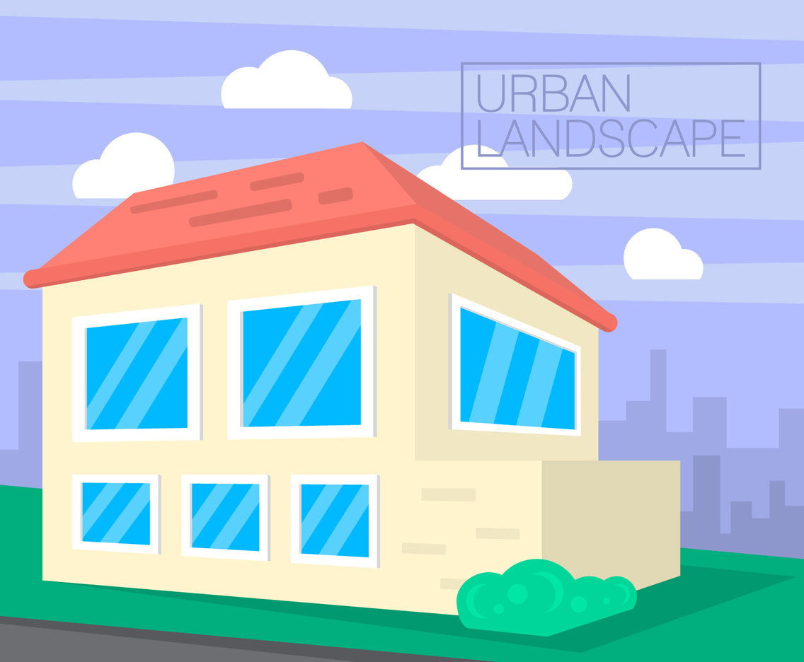 Flat Family House