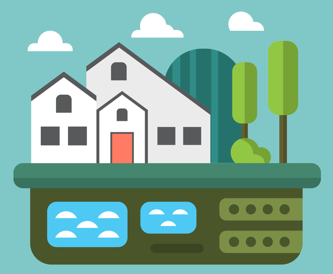 Flat Modern House