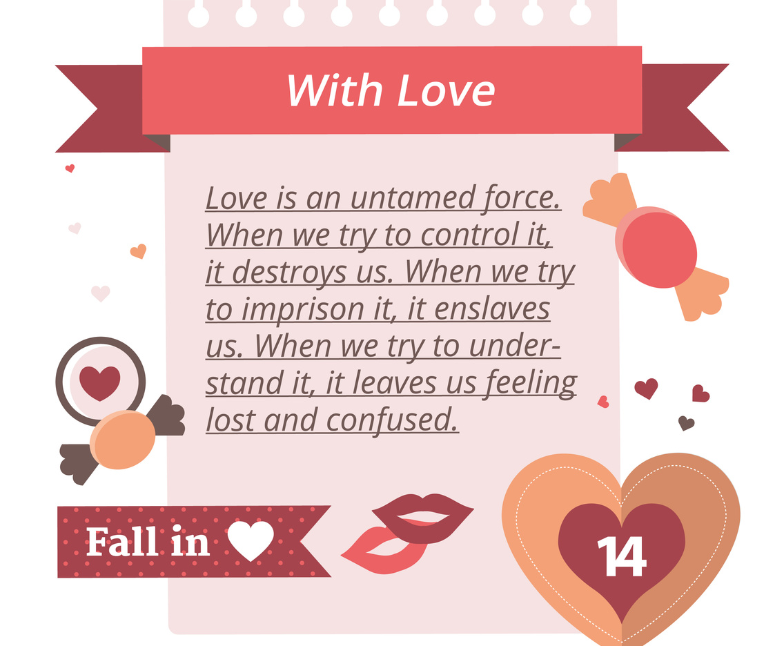 Valentine's Day Background Vector Illustration