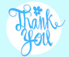 Thank You Hand Lettering Style