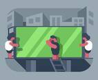 Jumbotron Project Vector
