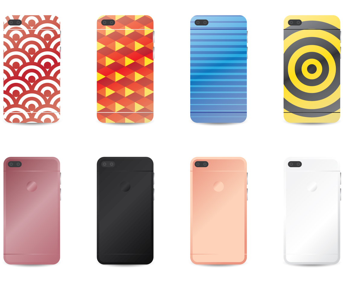 Patternal and Rosegold Phone Case