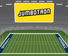Big Screen On Rugby Field