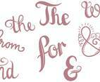 Catchwords Ampersands 2 Vectors