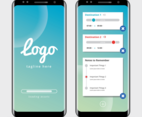 Clean and Modern Travel Organizer Application UI