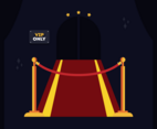 Hollywood Red Carpet Vector