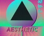 Colorful Vaporwave Background