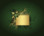 Green And Gold Background