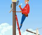 Telephone Repairman