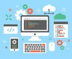 Software Engineers Concept Design Vector