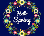 floral wreath