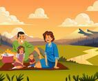 1950s Family Picnic