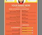 graphic designer resume Template