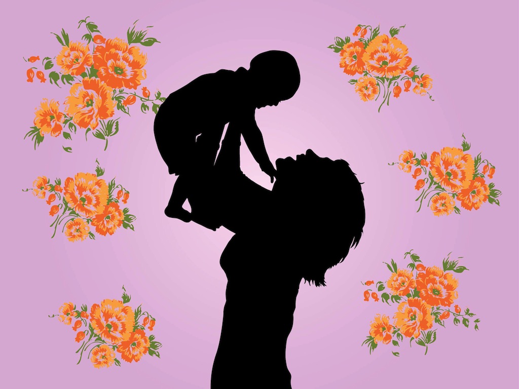 Mother And Child Graphics