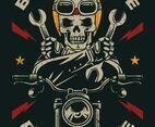 Vintage Motorcycle Emblem
