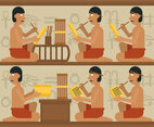 Scribe vector