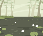 Lotus In The Bayou Free vector