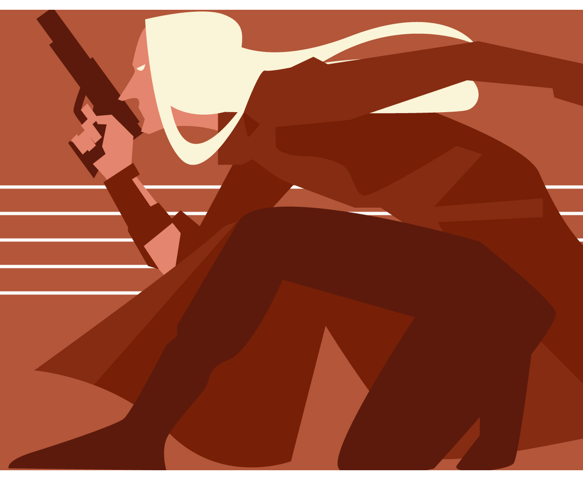 Vampire Hunter Game Vector