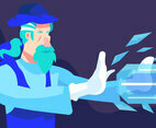 Video Game Ice Mage