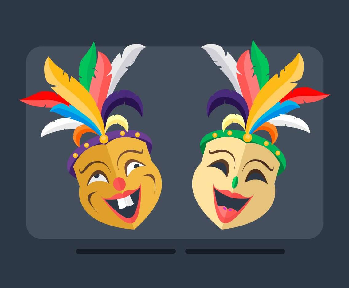 Masks Vector