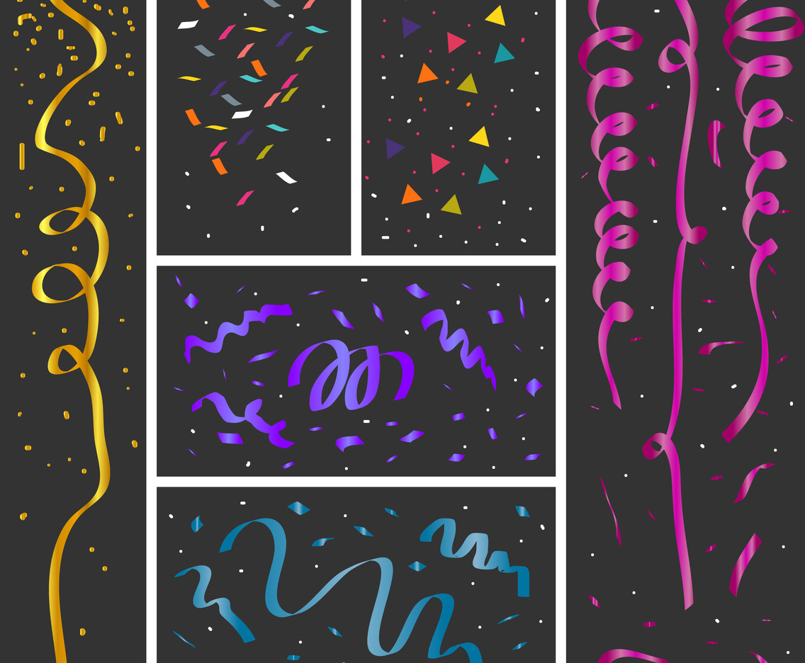 Confetti Vector