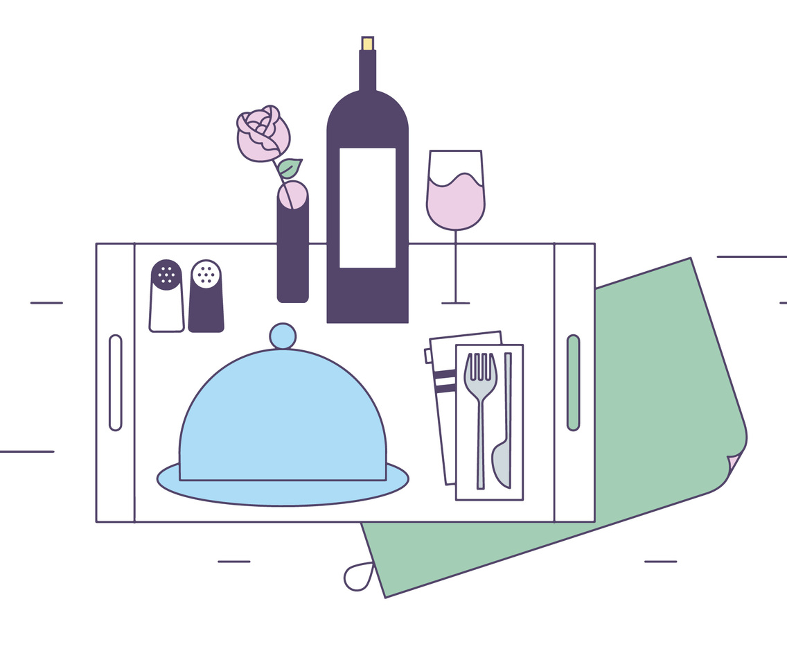 Dinner Vector