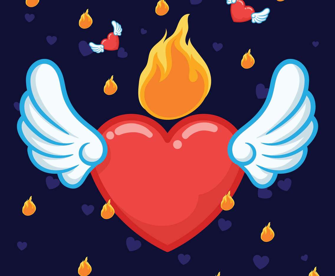 Flaming Heart