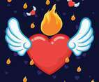 Flaming Heart