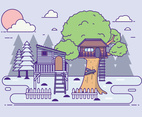 Playhouse Vector